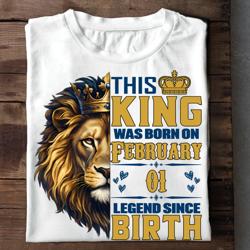 002-01-Birthday This King – February 01