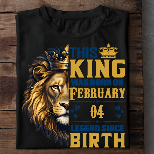 002-01-Birthday This King – February 04