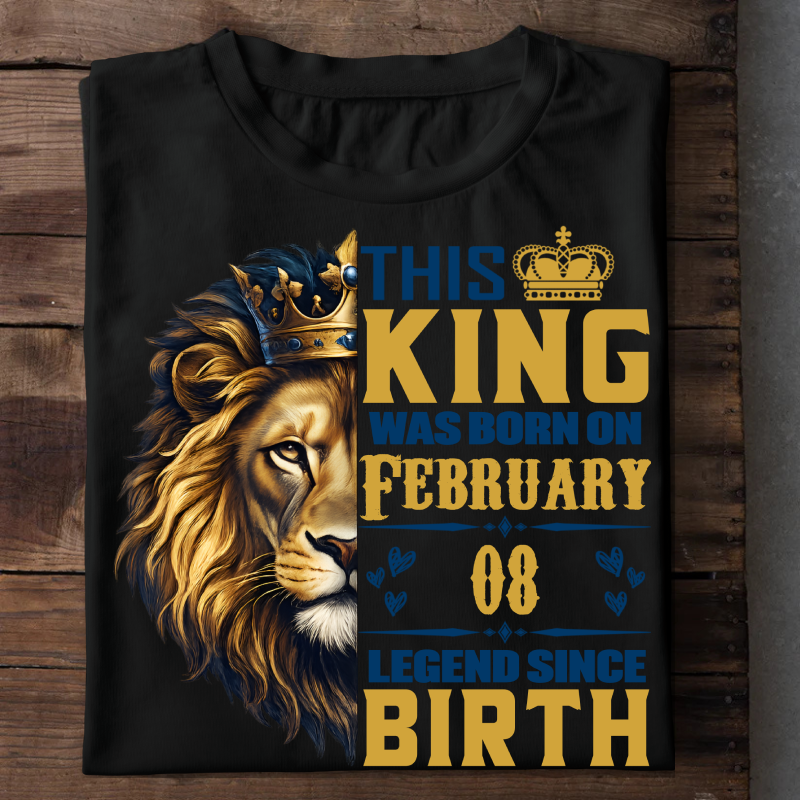 002-01-Birthday This King – February 08