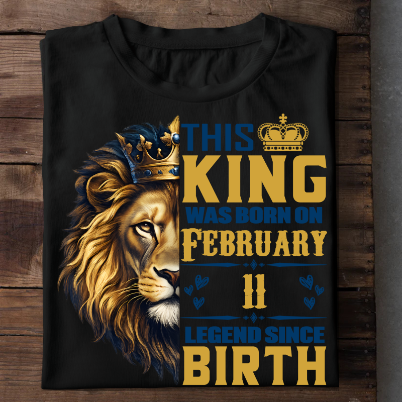 002-01-Birthday This King – February 11