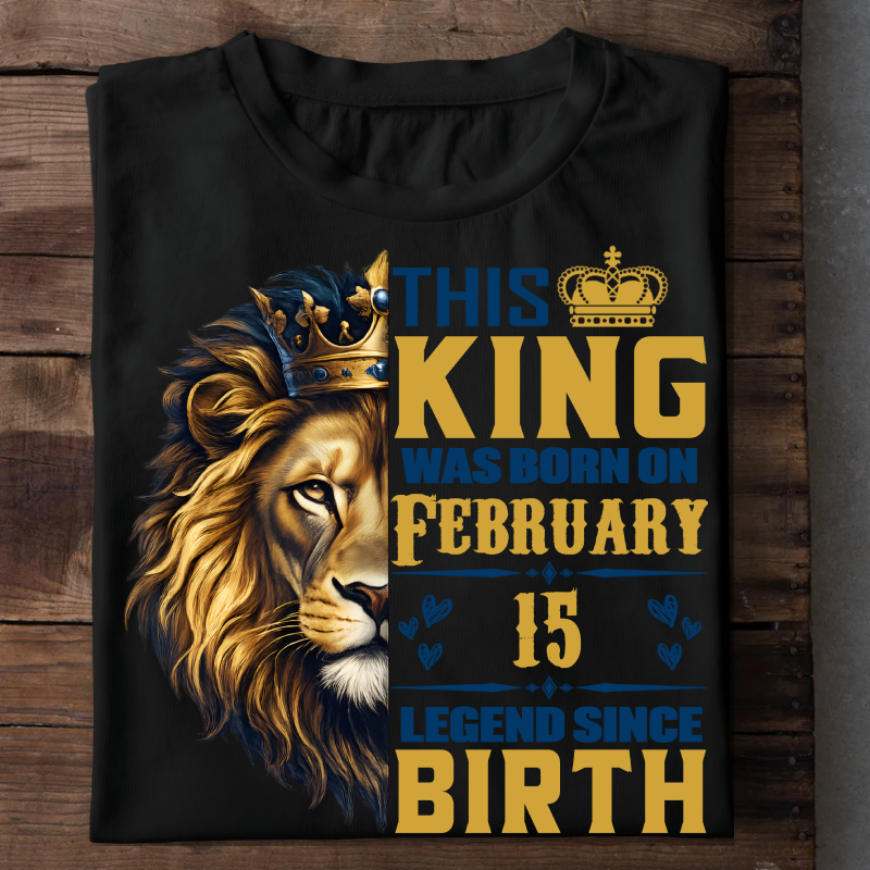 002-01-Birthday This King – February 15