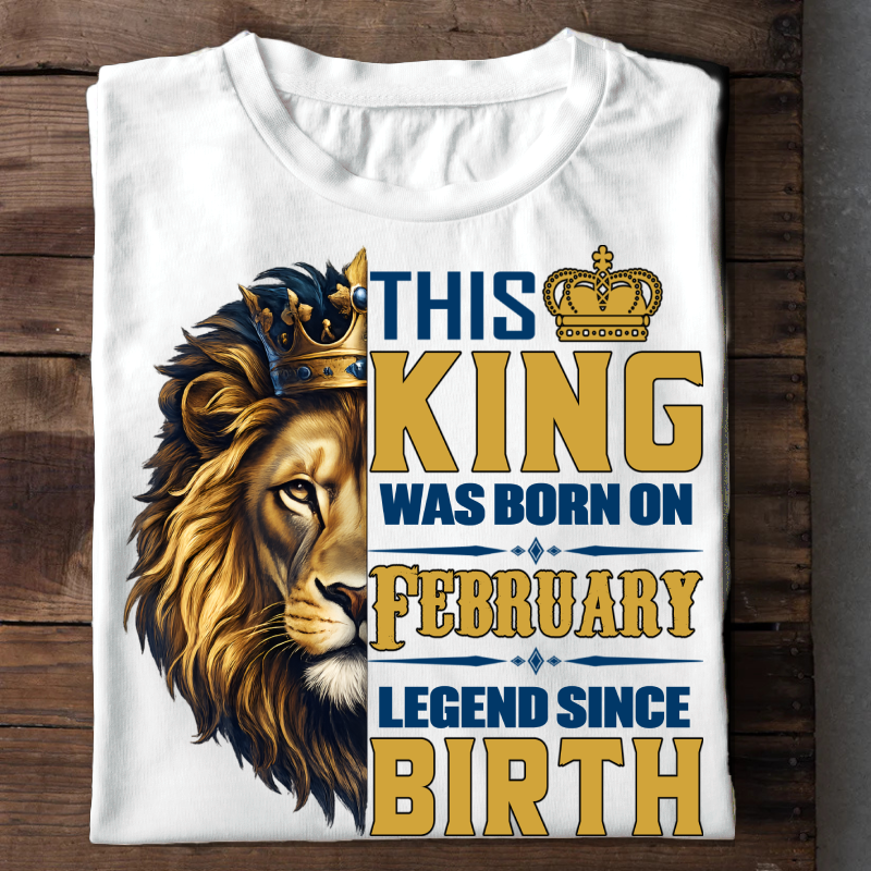 002-Birthday This King – February