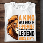 015 - A KING WAS BORN IN SEPTEMBER