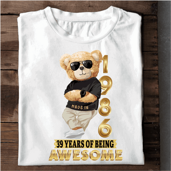 001 - 39 YEARS OF BEING AWESOME