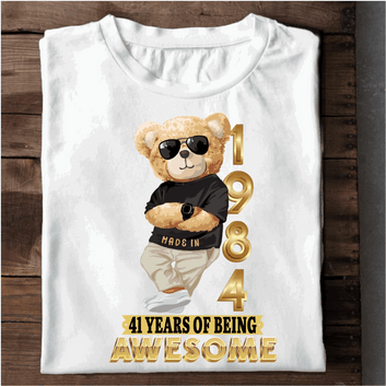 001 - 41 YEARS OF BEING AWESOME