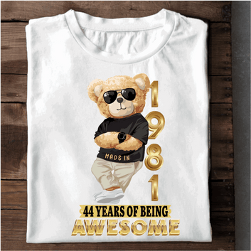 001 - 44 YEARS OF BEING AWESOME