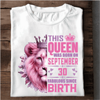 013 - SEPTEMBER QUEEN 30