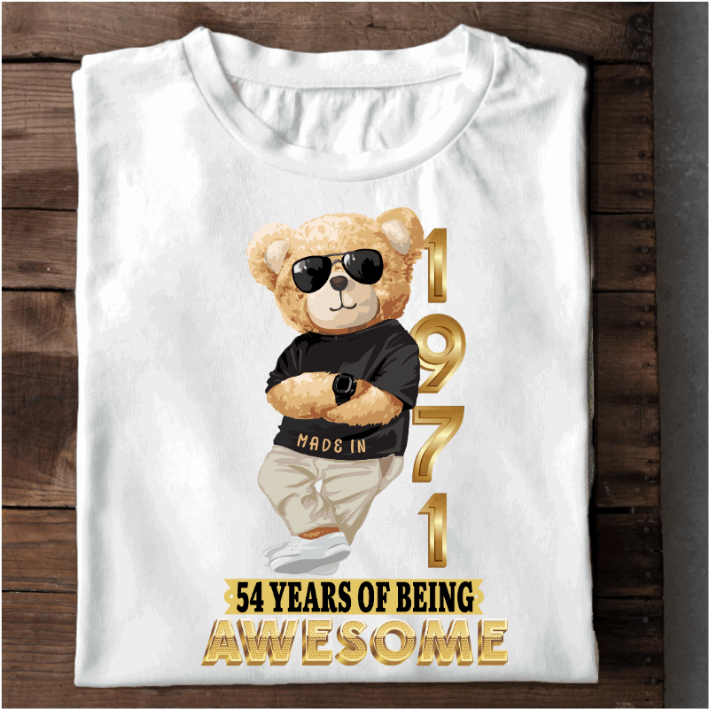 001 - 54 YEARS OF BEING AWESOME